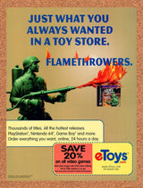 1999 Army Men 3D eToys Original Advertisement / Retro Promo v4