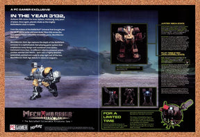 2002 MechWarrior Dark Age PC Original Advertisement / Retro Promo vr1