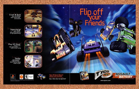 2000 Tyco RC PS1 Original Advertisement / Retro Promo v1