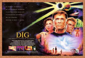 The Dig PC Original 1997 Vintage Ad - Video Game Promo