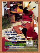 1998 Fox Sports Soccer 99 PS1 Original Advertisement / Retro Promo v1