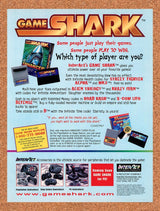 1996 GameShark Saturn Game Enhancer Original Advertisement / Retro Wall Art v11