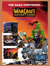 1997 WarCraft Adventures Lord Of The Clans PC Original Advert / Retro Promo v1