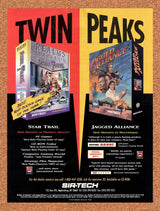 Sir-Tech PC Games Original 1995 Vintage Ad - Realms Of Arkania Promo