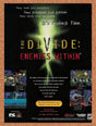 1996 The Divide Enemies Within PC Original Advertisement / Retro Promo v1