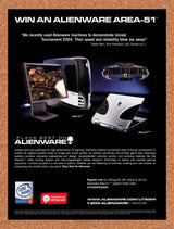 2004 Unreal Tournament 2004 Alienware Area-51 Original Advertisement / Promo v5