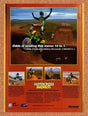 1998 Motocross Madness PC Original Advertisement / Retro Promo v1