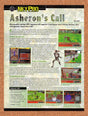 1999 Asheron's Call Comparison To EQ And Ultima Original Ad / Promo vr1