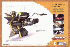 Star Wars Racer Revenge PS2 Original 2002 Ad Authentic Video Game Art Promo