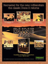 1997 Dune 2000 PC Original Advertisement / Retro Promo v5