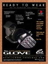 1998 Video Game Control Glove PS1 Original Advertisement / Retro Promo v4