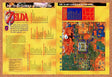 1997 Zelda A Link To The Past Light World Map Original Advertisement / Promo vr3