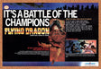 Flying Dragon NES Original 1990 Vintage Ad - Video Game Art Promo