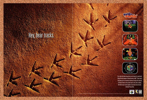 1998 Banjo-Kazooie 1 N64 Original Advertisement / Retro Promo v1