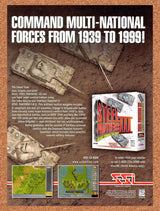 1997 Steel Panthers 3 Brigade Command 1939-1999 PC Original Ad / Promo v1