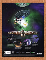 Star Trek Starfleet Command III PC Original 2005 Ad Authentic Video Game Promo