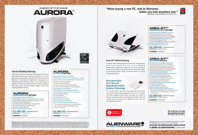 2004 Alienware The Original Ultimate Gaming Aurora AMD Original Ad / Promo v1