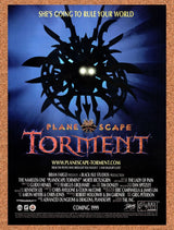 1998 PlaneScape Torment PC Original Advertisement / Retro Wall Art v4