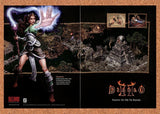 2000 Diablo II Sorceress Original Advertisement / Retro Promo vc6