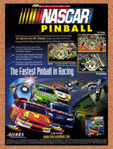 1999 3-D Ultra Nascar Pinball PC Original Advertisement / Retro Promo v1