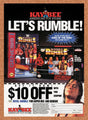 1993 WWF Royal Rumble Kaybee Rebate Original Advertisement / Retro Promo v4