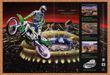 1999 Supercross 2001 N64 Original Advertisement / Retro Wall Art v1