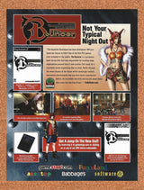2001 The Bouncer FuncoLand Original Advertisement / Retro Promo v4