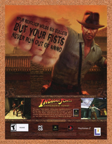 Indiana Jones Emperor's Tomb PC Original 2005 Ad Authentic Video Game Promo