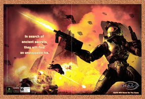 2004 Halo 2 Xbox Original Advertisement / Retro Promo v9