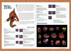 1997 StarCraft Zerg Overview Original Advertisement / Retro Promo v7