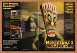 Montezumas Return PC Original 2000 Ad Authentic Funny Retro Video Game Promo