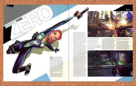 2005 Perfect Dark Zero Xbox 360 Review Original Advertisement / Retro Promo vr4