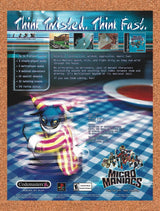 2000 Micro Maniacs PS1 Original Advertisement / Retro Promo v1