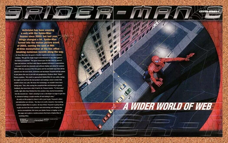 Spider-Man 2 PS2 Original 2005 Ad Authentic Marvel Video Game Review Promo