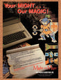 1987 Might And Magic Apple II Original Advertisement / Retro Wall Art v2