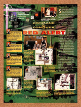 1998 Red Alert PC Original Advertisement / Retro Promo vr1