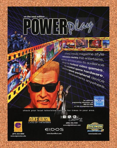 Duke Nukem Land Of The Babes PC Original 2004 Ad Authentic Video Game Promo