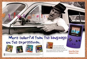 1999 Nintendo Game Boy Color Console Original Advertisement / Retro Promo vc4