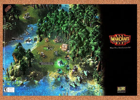 2002 WarCraft III Reign Of Chaos PC Original Advertisement / Retro Promo vc5