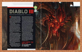 Diablo 3 PC III Original 2014 Ad Authentic Blizzard GOTY Video Game Promo