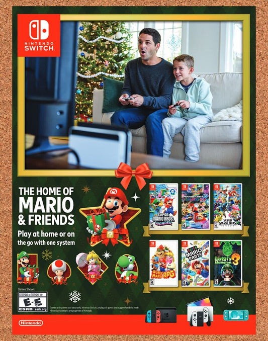 Nintendo Switch Original 2022 Ad - Video Game Holiday Promo