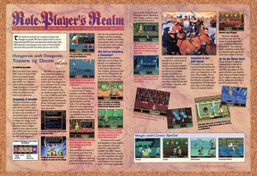 1994 Dungeons & Dragons Tower Of Doom Arcade Original Ad / Retro Wall Art v1