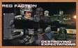Red Faction Xbox Original 2002 Ad Authentic Microsoft THQ Video Game Promo Art