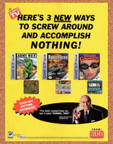 3DO GBC Video Games Original 2000 Vintage Ad - Game Boy Video Game Promo
