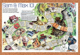 Sam & Max PC Original 2006 Vintage Ad - Video Game Game Board Review Promo