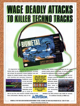 1993 Biometal SNES Original Advertisement / Retro Wall Art v1