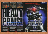 1999 Heavy Gear II PC Original Advertisement / Retro Promo v1