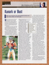 2000 EverQuest 1 Ruins Of Kunark  Kunark Or Bust Original Ad / Retro Wall Art v4