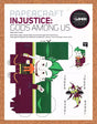 Injustice PaperCraft Original 2013 Ad Authentic Video Game Collectible Promo