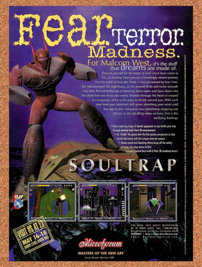 1996 Soultrap PC Original Advertisement / Retro Promo v5